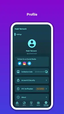 Rabit Network android App screenshot 0