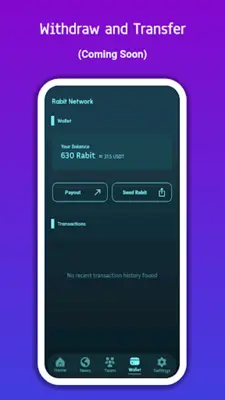 Rabit Network android App screenshot 1