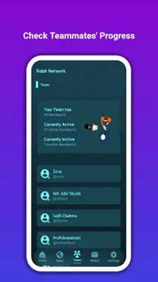 Rabit Network android App screenshot 3